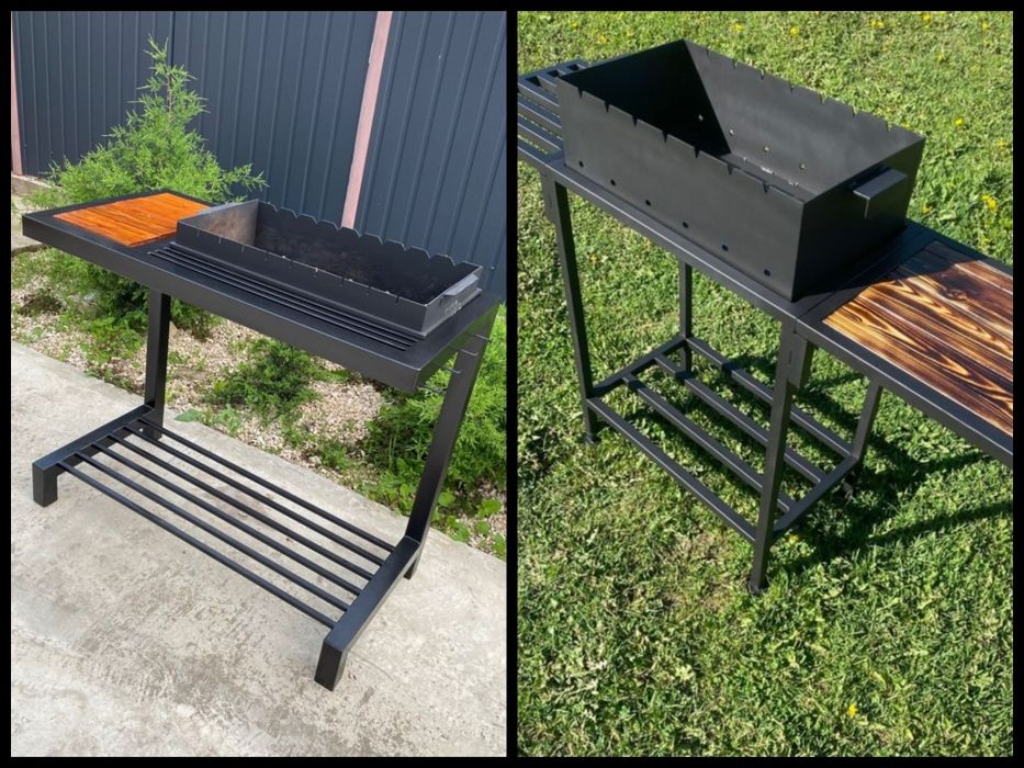 Столи лавочки мангал полиці лофт