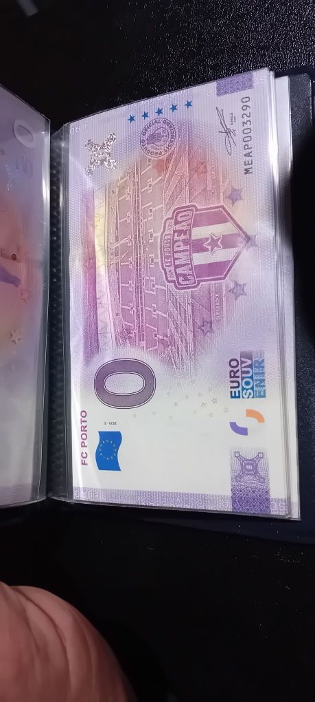 Mini coleção 16 notas souvenir