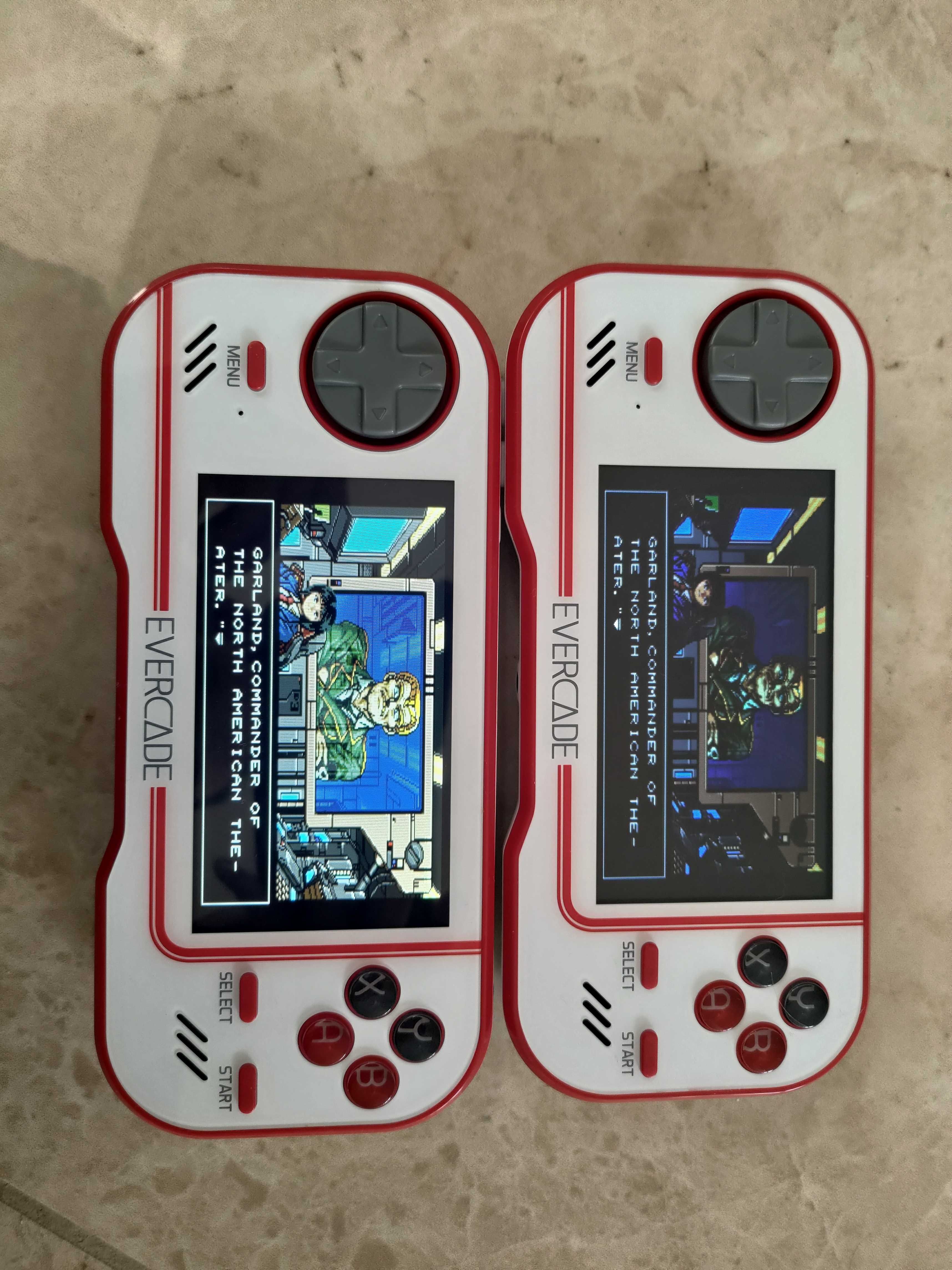 Evercade Handheld MOD!  IPS + everSD 32GB konsola