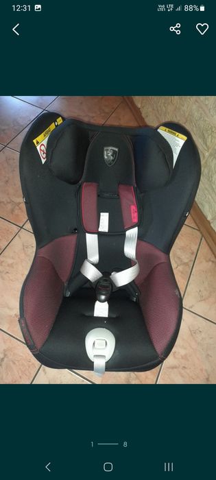 Baza z fotelikiem Cybex Sirona