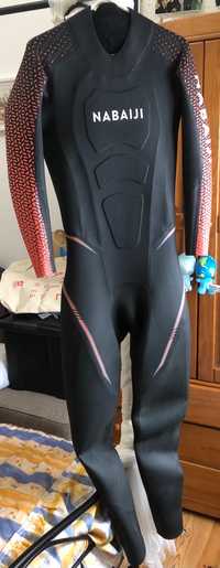 Fato de Natação Águas Abertas Neoprene OWS 4/2 mm mulher