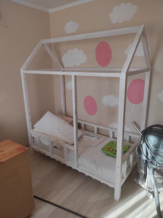 Łozeczko domek 90x170