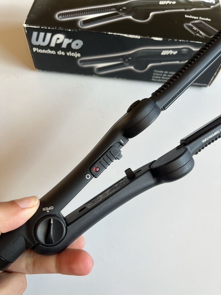 Prancha Cabelo de viagem