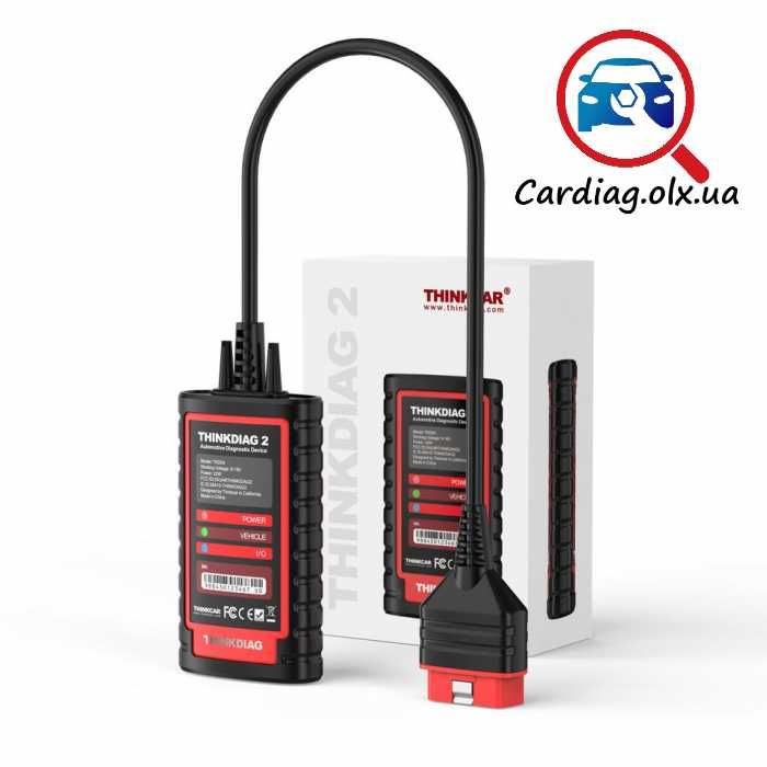 Сканер авто Thinkdiag 2 + Diagzone Pro. 35+ адаптаций. Читает CAN FD