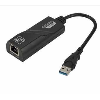 [NOVO] Adaptador USB 3.0 para Gigabit RJ45 10/100/1000 Mbps