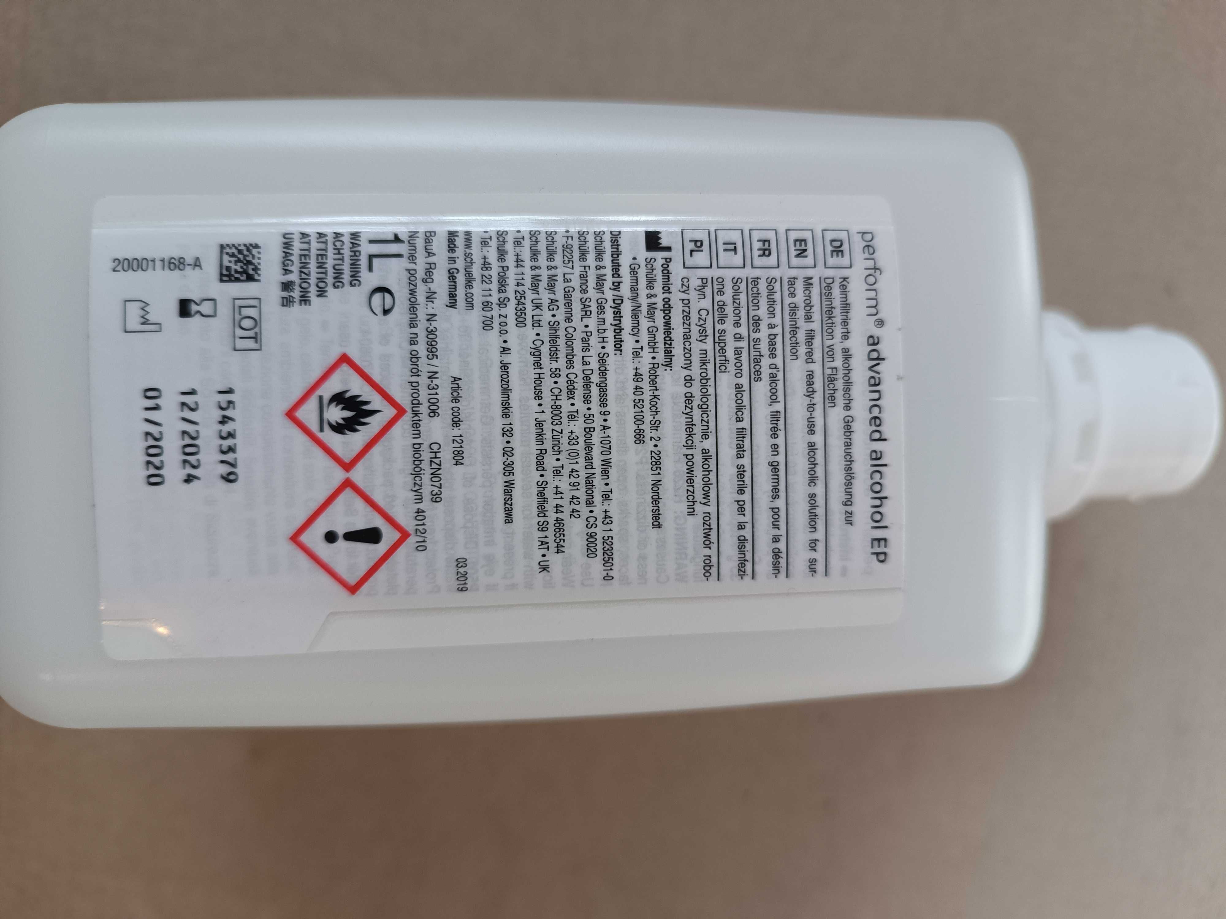 Płyn do dezynfekcji Shulke 1L 6+1 gratis