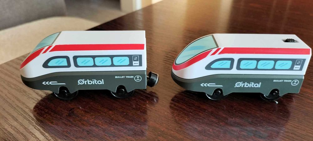 2 x pociąg nr 71 lokomotywa kolejka drewniana rozbudowa miasta