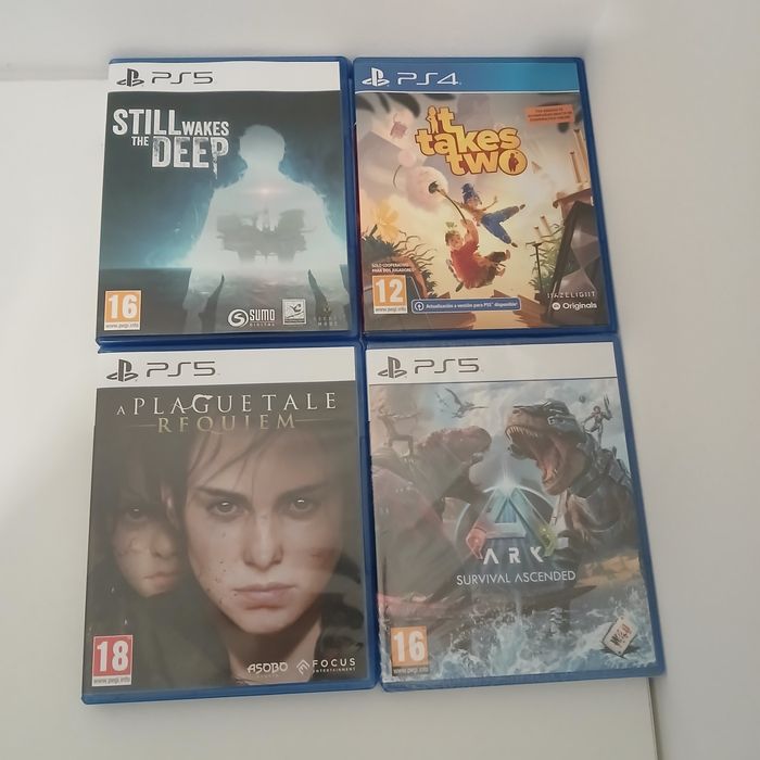 Jogos playstation 5 e ps4