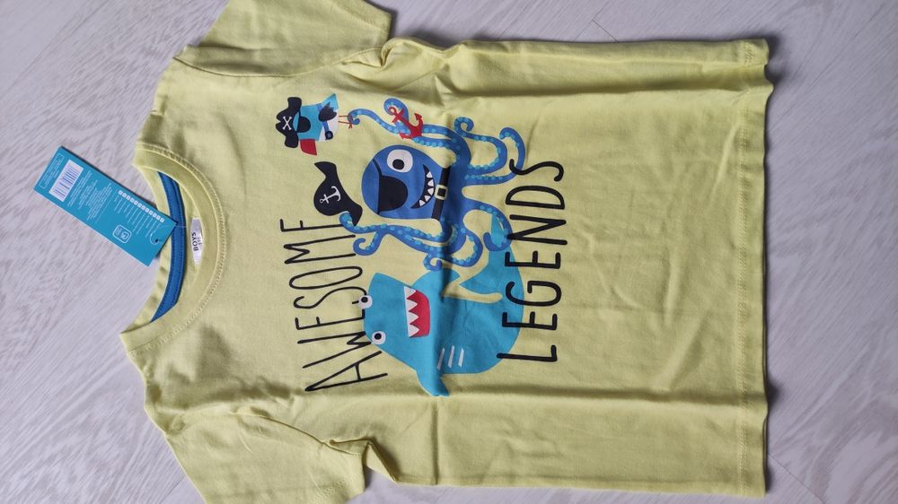 T-shirt chłopięcy rozmiar 116