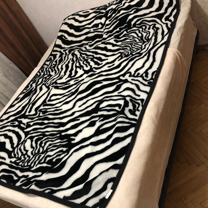 Ковдра плед зебра одеяло