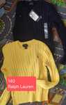 2x sweter Ralph Lauren 140