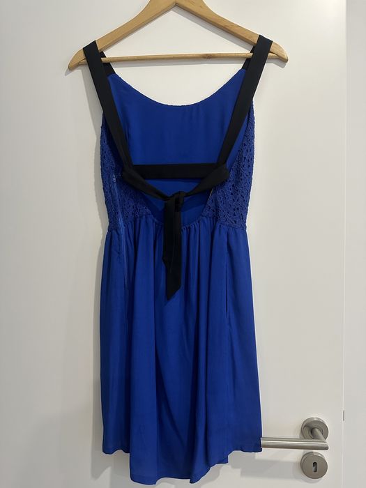 Vestido azulão Mango, tamanho XS (como NOVO