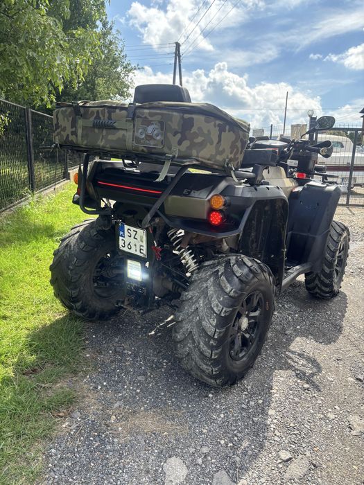 Linhai 565L Quad 4x4 wspomaganie pług/ zarejestrowany/wyciągarka