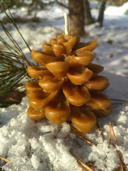 Свічки з натурального воску