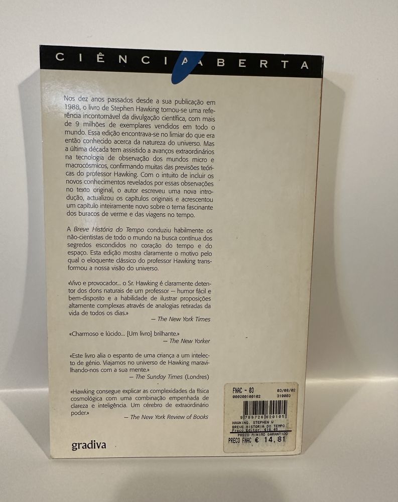 Breve História do Tempo