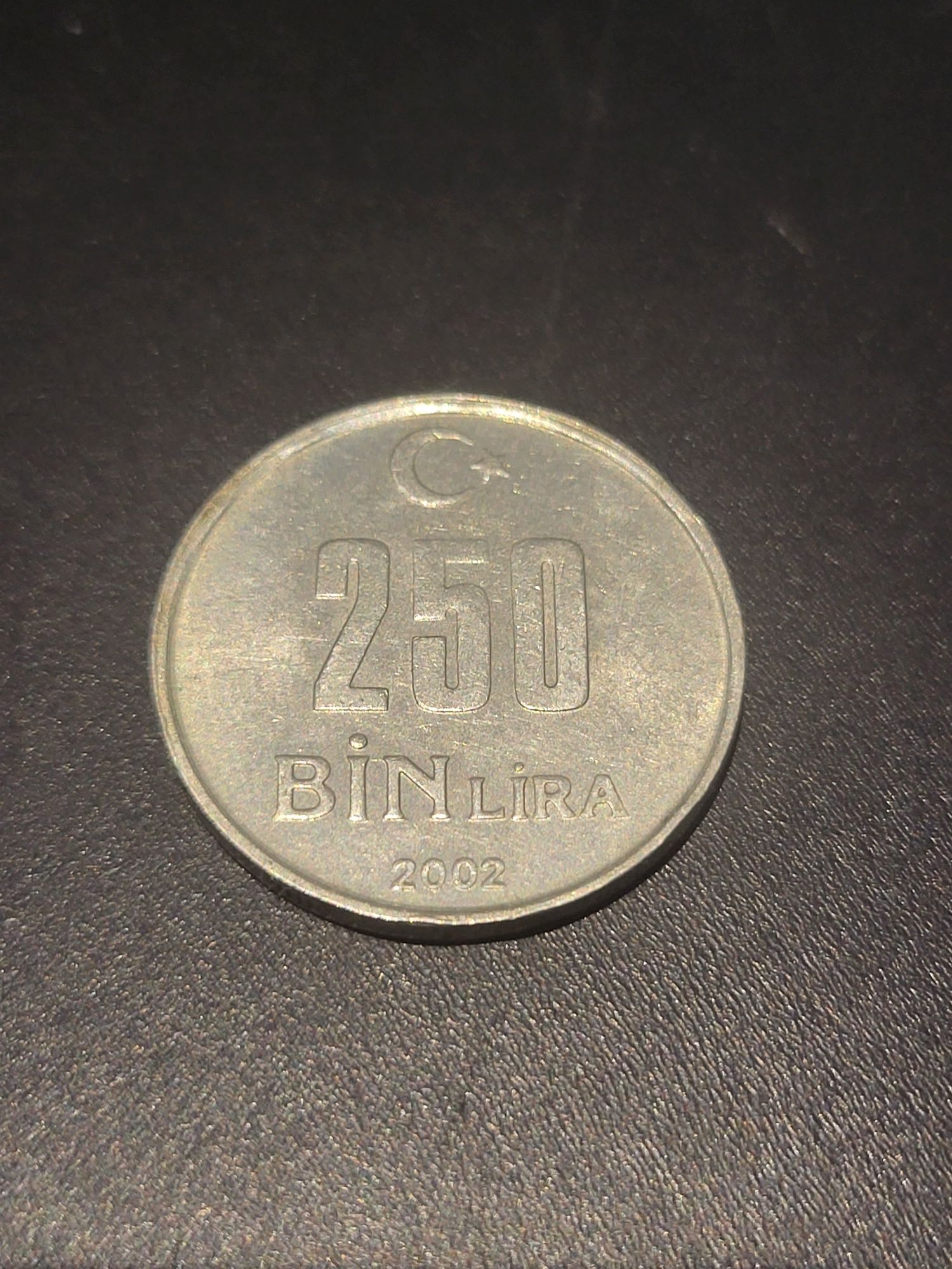 Moneta Turecka 250 Lira