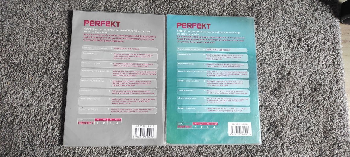 Podręcznik Ćwiczenia Perfekt 3 Pearson język niemiecki 3 klasa liceum