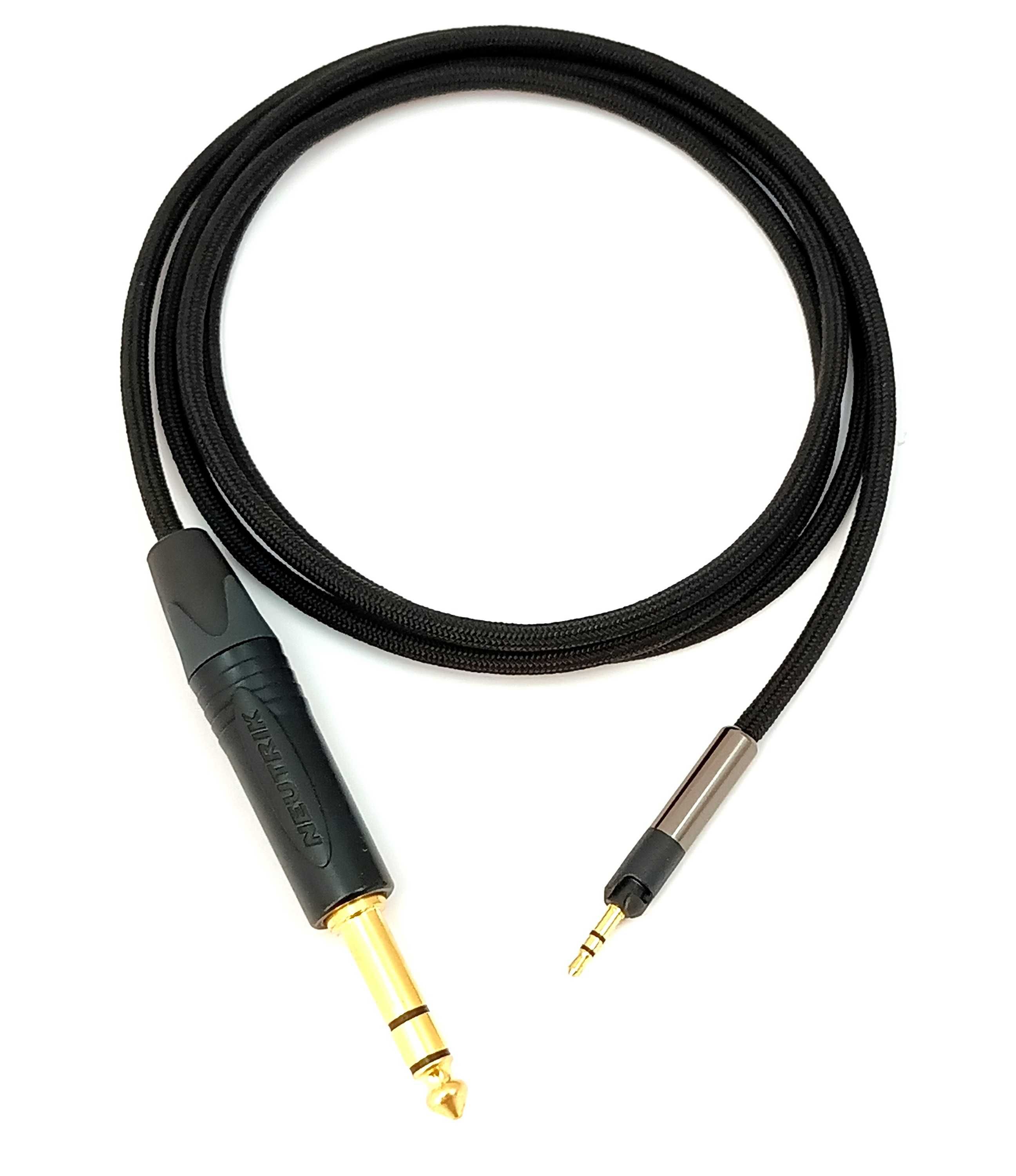 Sennheiser ręcznie wykonany kabel HD518 HD558 HD559 HD569 6,3mm oplot