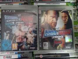 2 gry Smack Down 2009 i 2011 (Wrestling)  na PS3