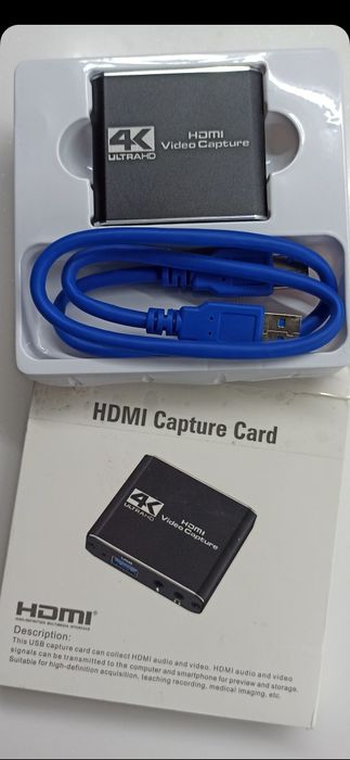 Карта відеозахоплення. HDMI Capture Card.