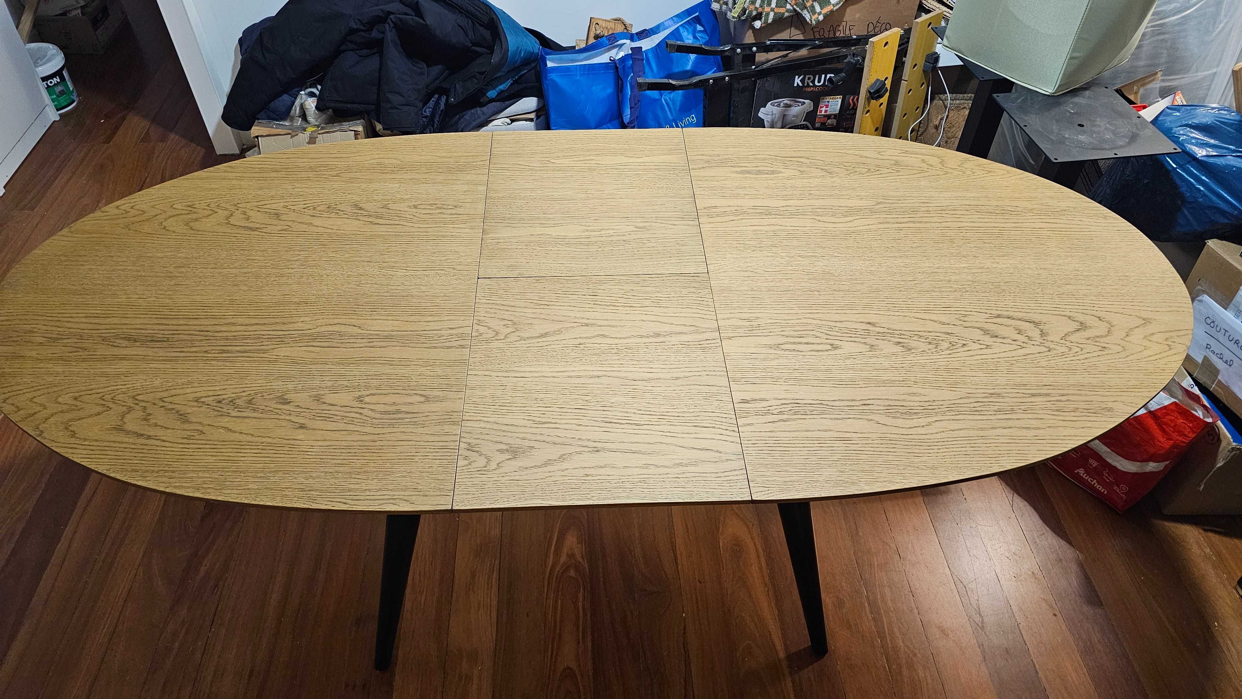 Mesa oval extensivel nova Banak Didier