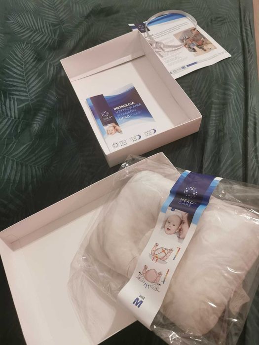 Oryginalna HEAD CARE poduszka na PLAGIOCEFALIĘ rozmiar M