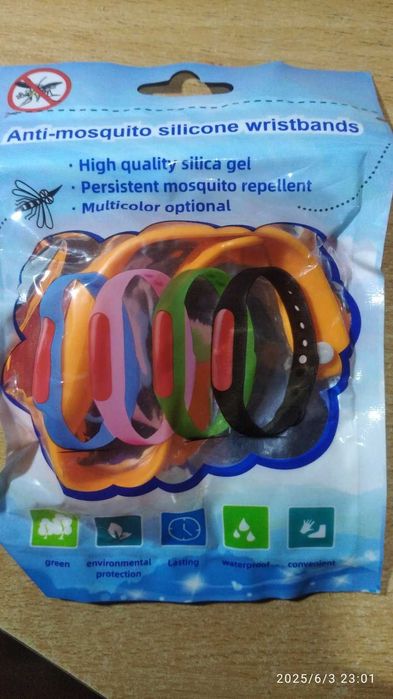 Ремешок от насекомых с эфирными маслами