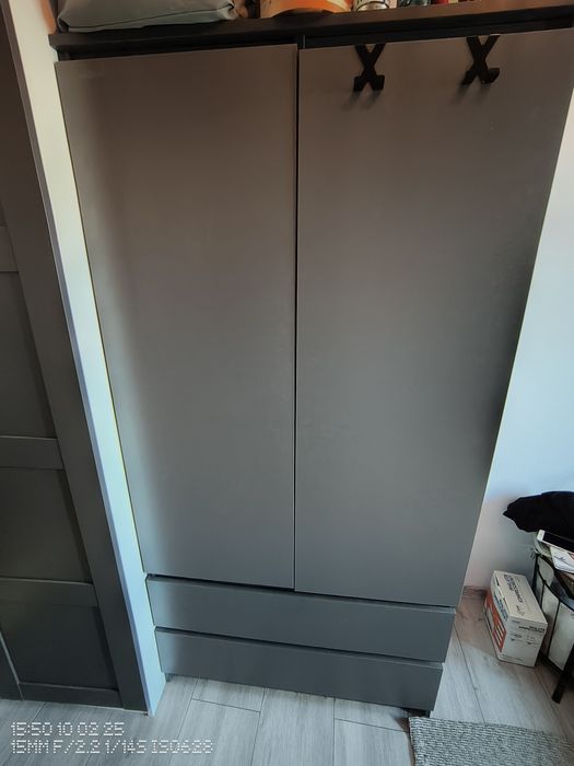 Szafa ubraniowa dwudrzwiowa