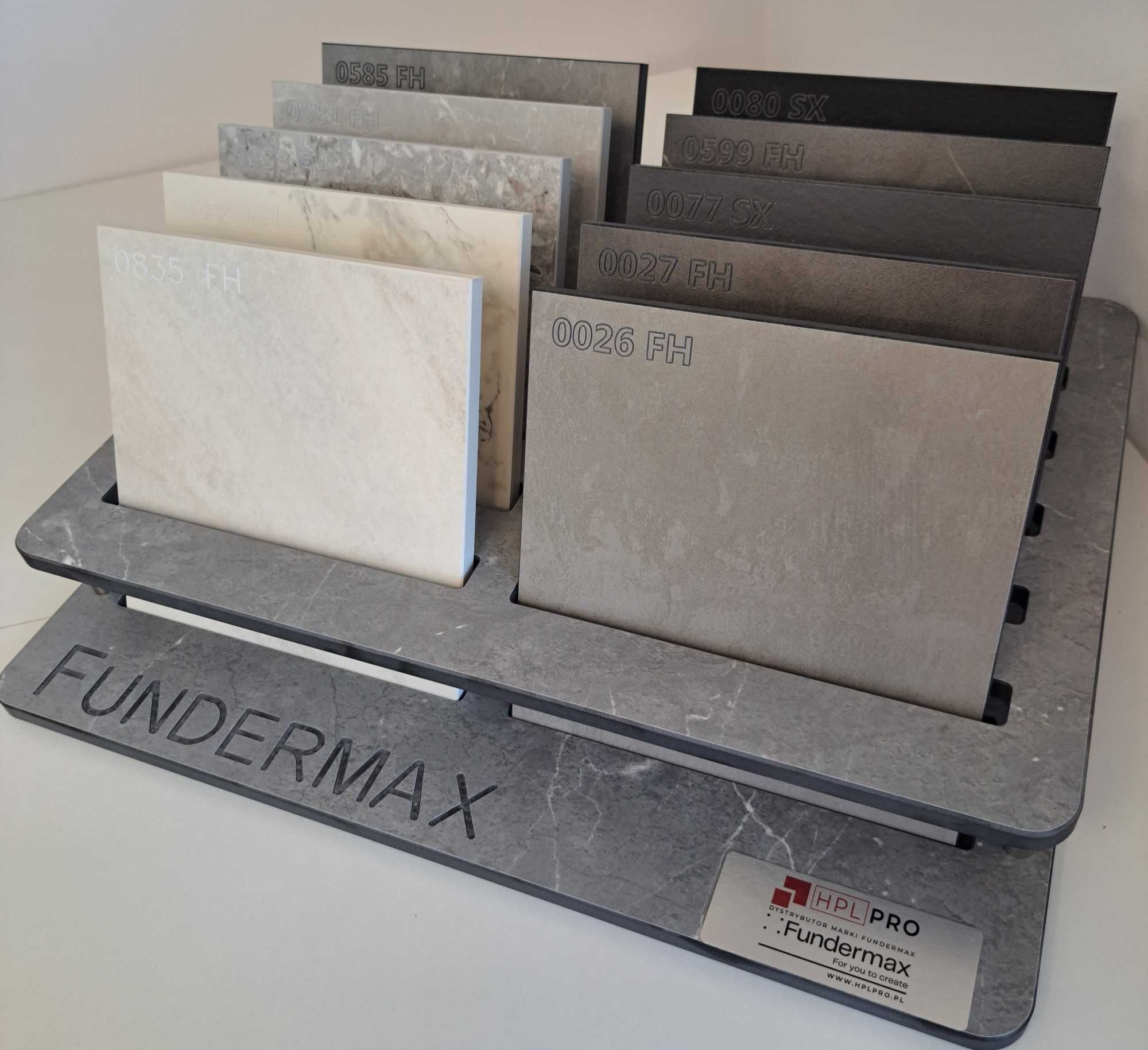 wodoodporne blaty kompaktowe HPL Fundermax