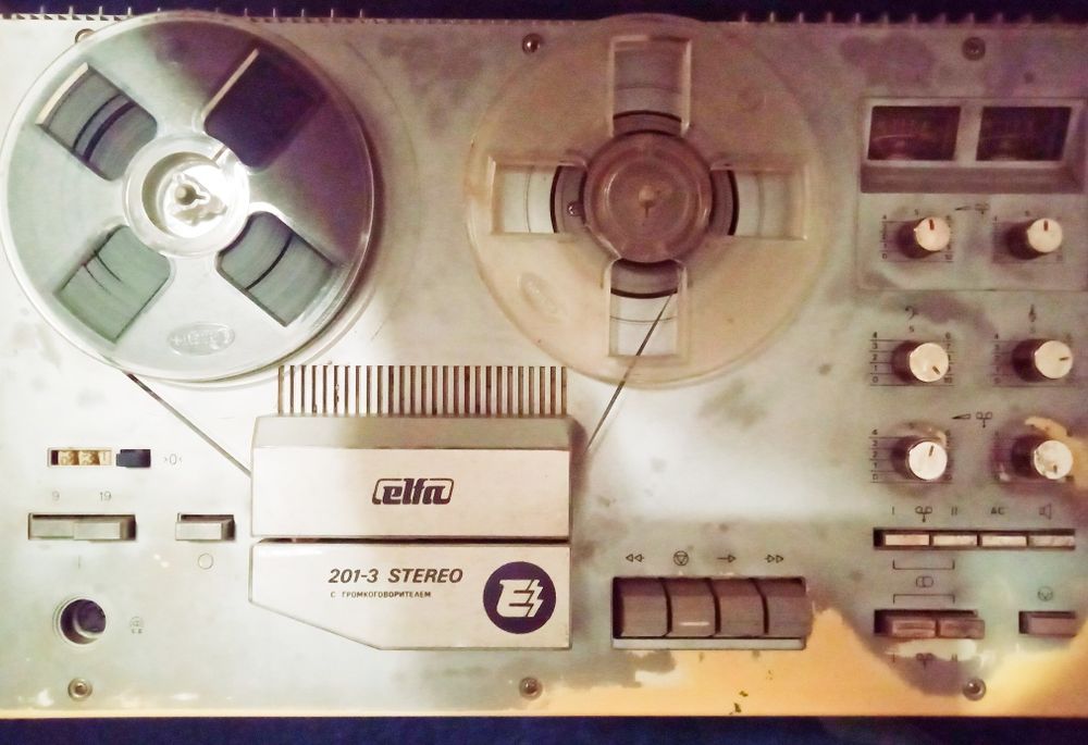Магнітофон приставка   ЭЛЬФА 201-3
