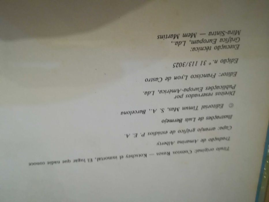 Os mais belos contos russos - Kotschey | O lugar que ninguém conhece