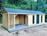 Domek ogrodowy 3,5m x 10m (35m2)