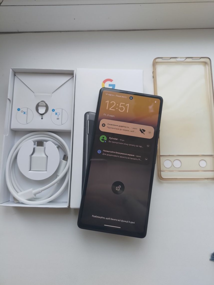 Pixel 6a офіційний Neverlock гарний