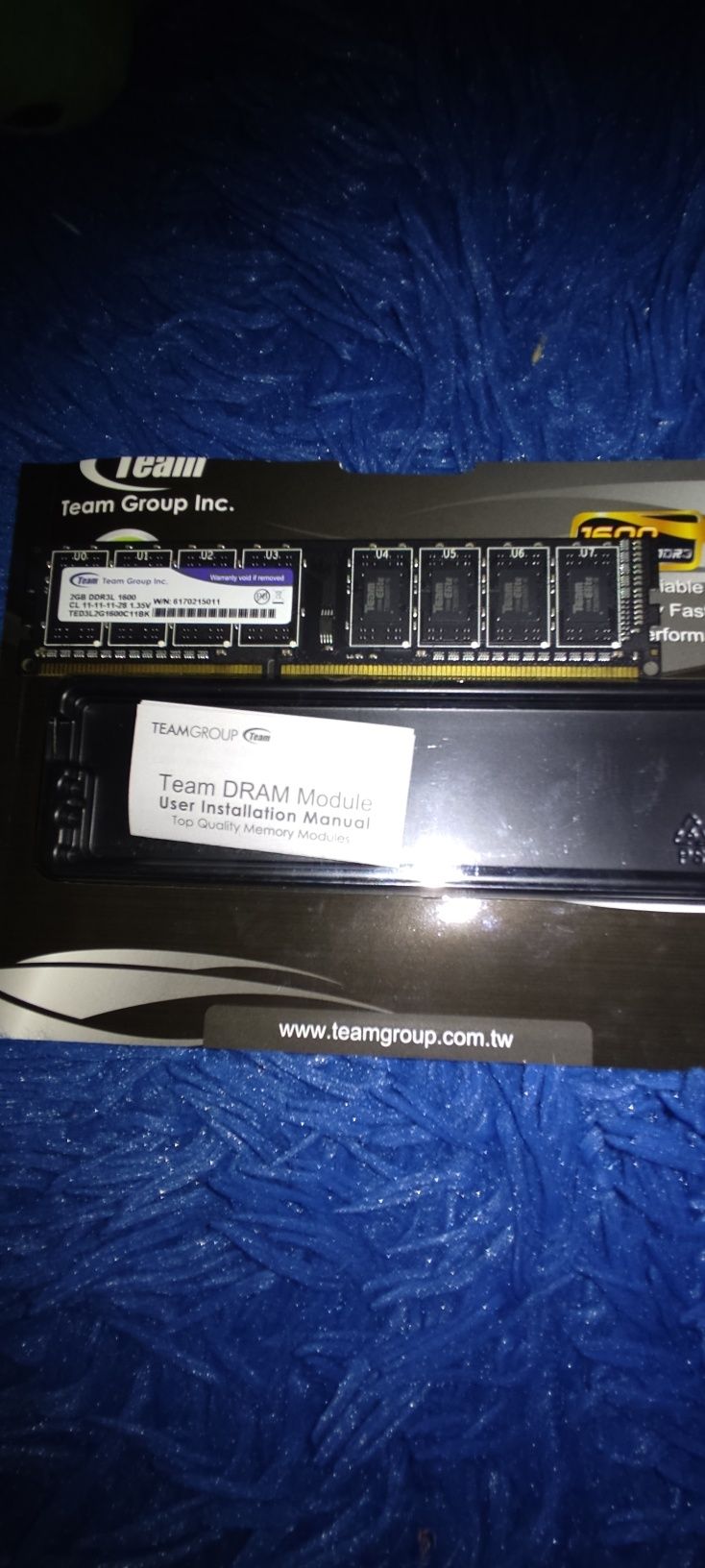 Оперативная память DDR 3L 4gb 1600