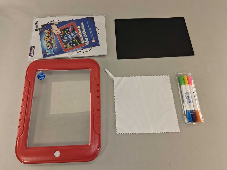 N076 Magic Pad Tablet Magiczny Znikopis Świecąca Tablica LED Zestaw