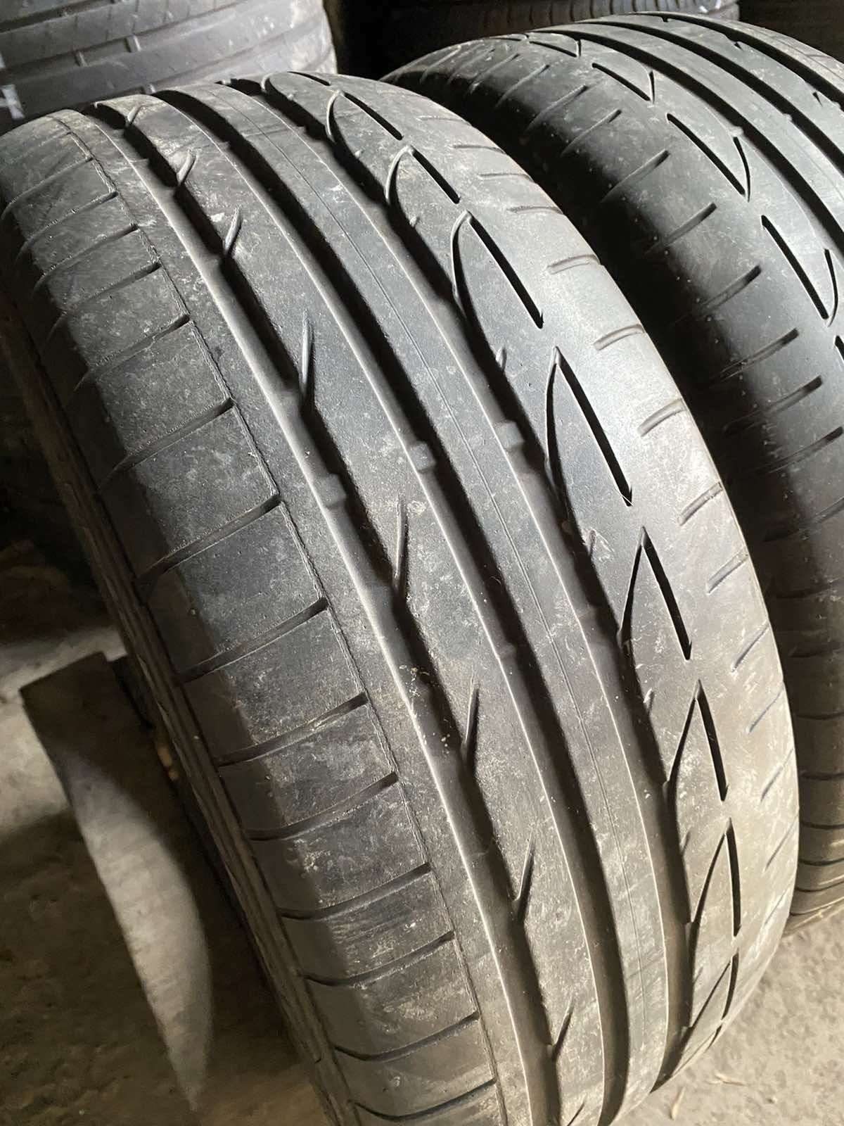 225.50.17 Bridgestone 2шт лето БУ склад шины резина из Европы RFT