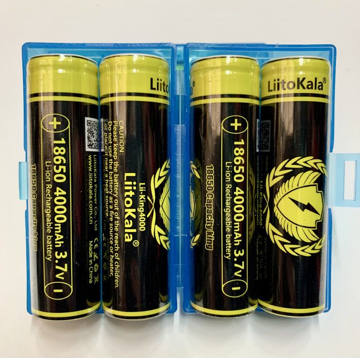 LiitoKala King4000-JT 18650 4000 мАч 12А (в коробке)