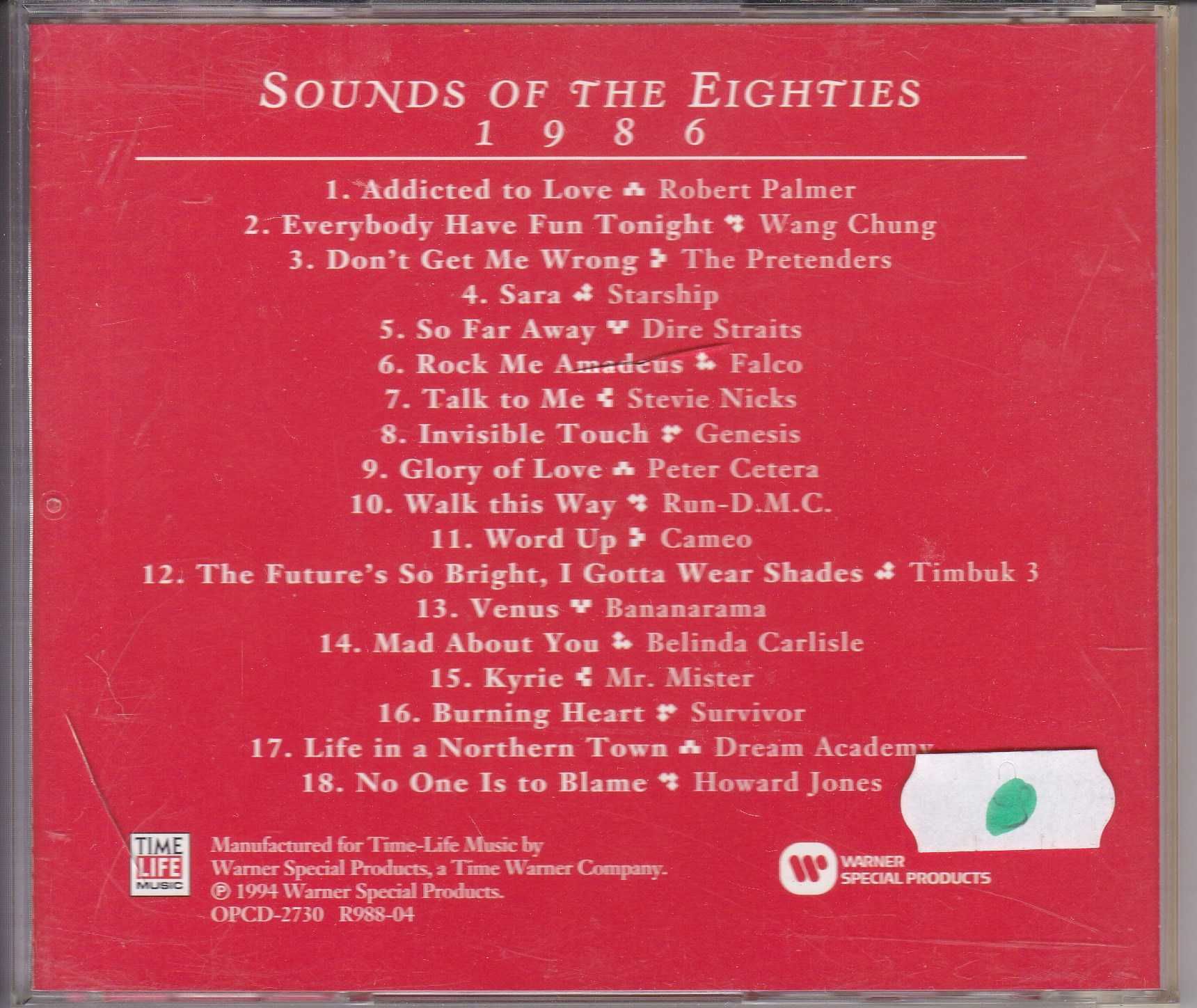 Sounds of the Eighties: 1986 . CD .