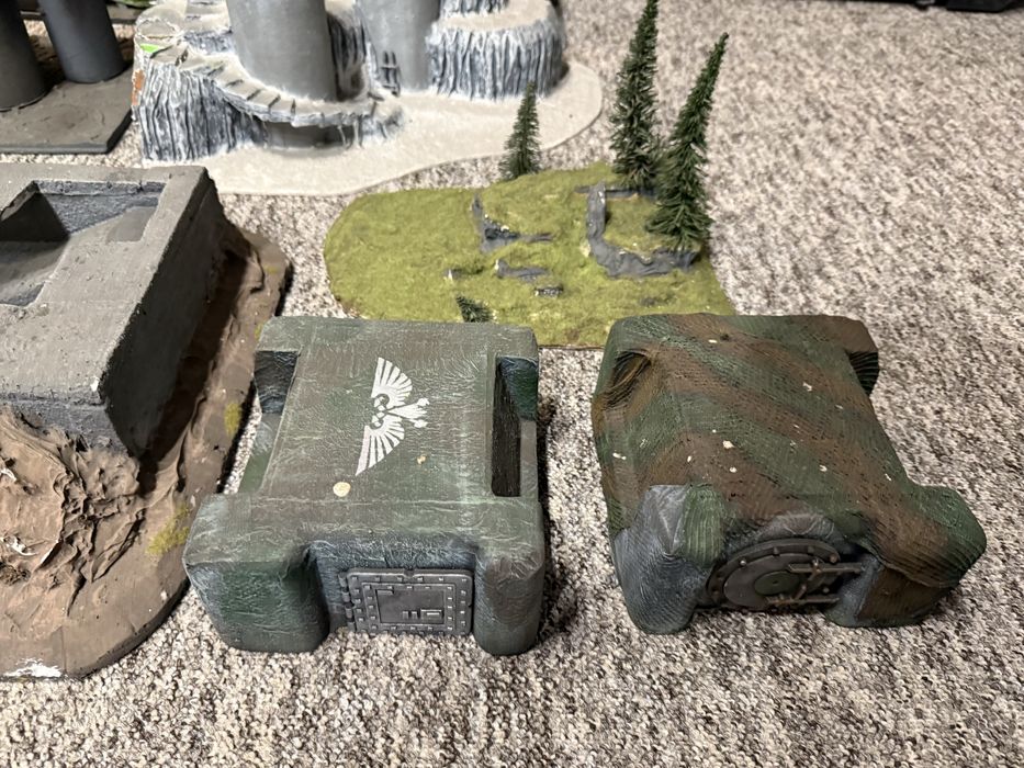 Makiety dioramy warhammer wh40k bitewniaki