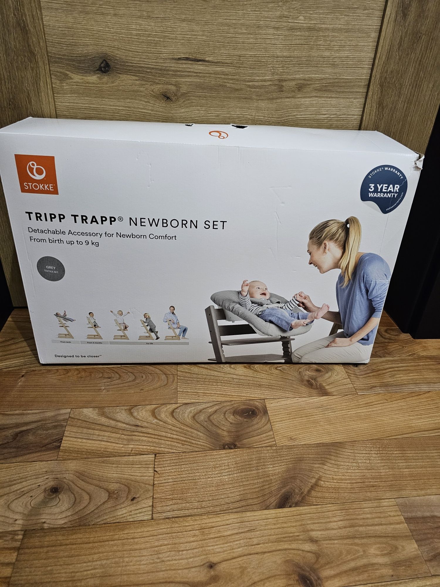 Tripp Trapp Stokke Newborn Set. Polecam