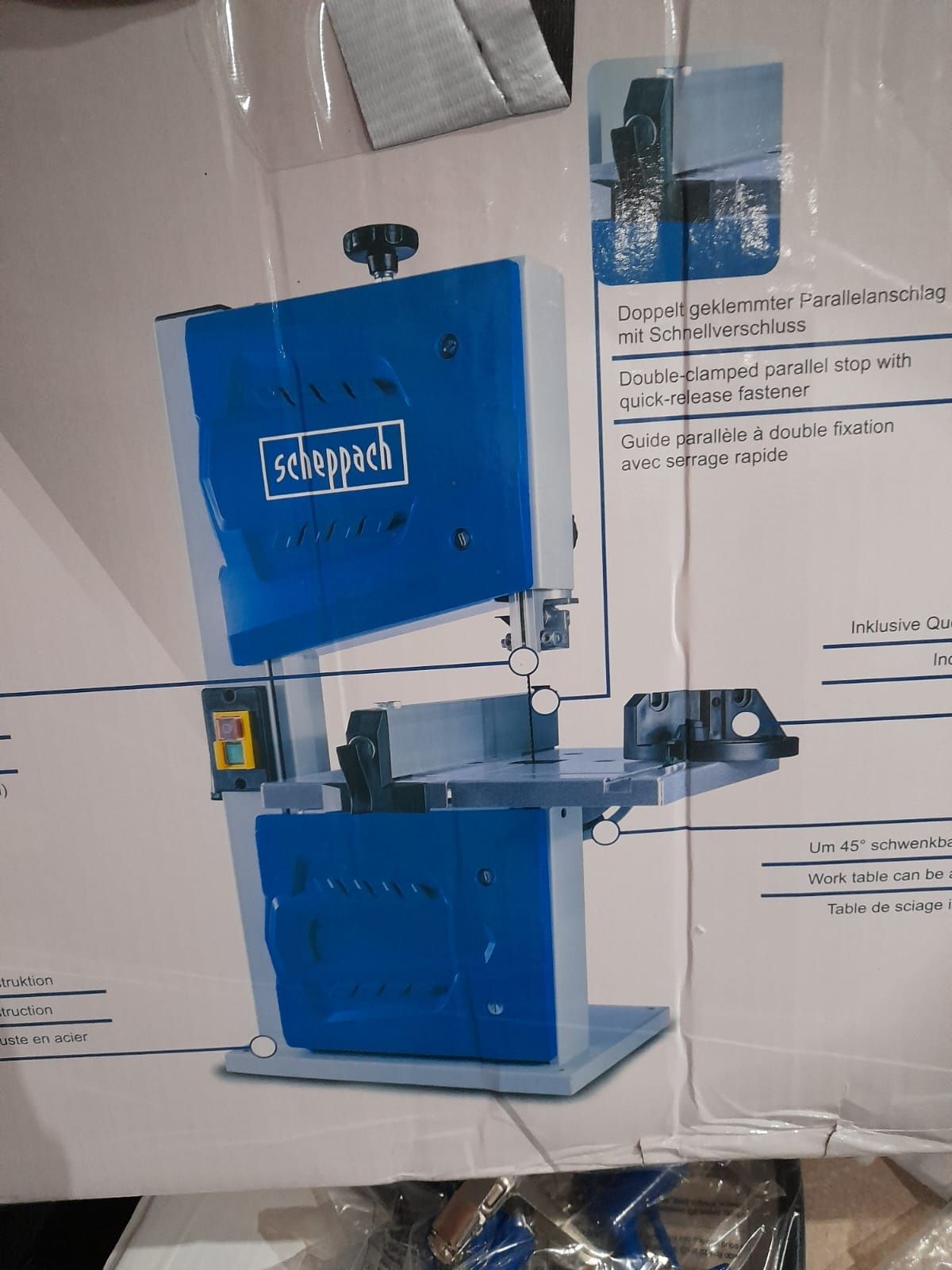 Piła taśmowa scheppach HBS25