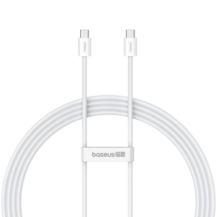 Kabel Baseus Superior Series ll USB-C - USB-C 30W 480Mb/s 2m - biały