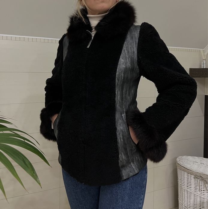 Зимова дублянка натуральна розмір с