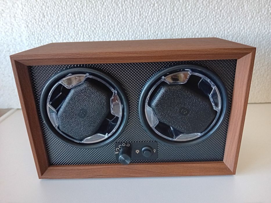 Watch Winder 2 Relógios Seiko Longines Rolex Hamilton Breitling Omega