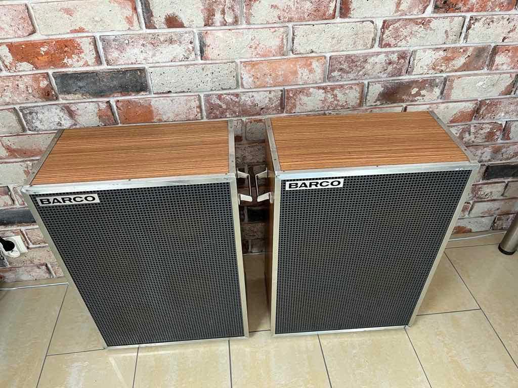 Rzadkie Kolumny Stereo Vintage Barco idealne do lampy !