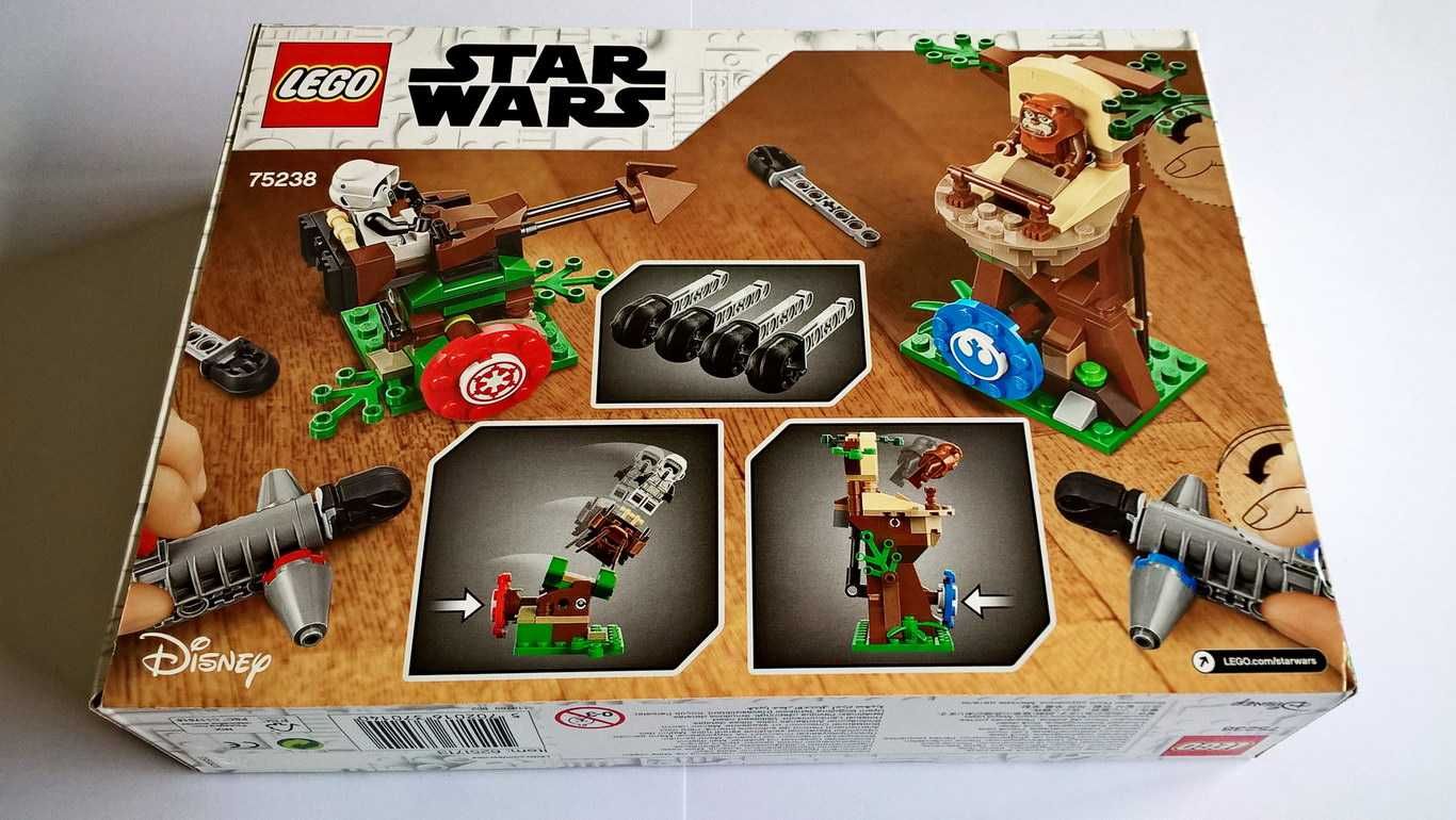 Lego Star Wars 75238 Action Battle Endor Assault selado