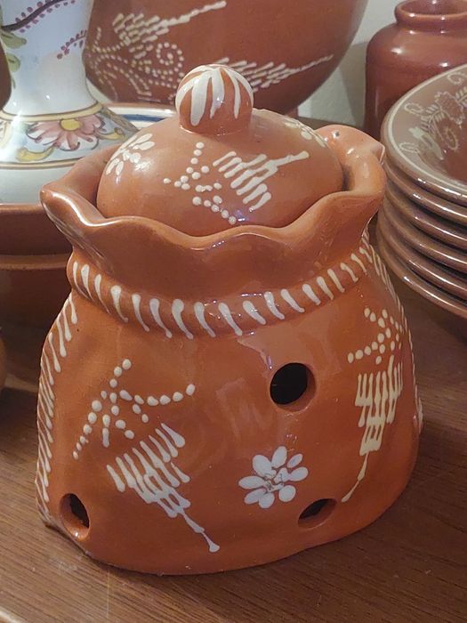 Recepiente para guardar louro