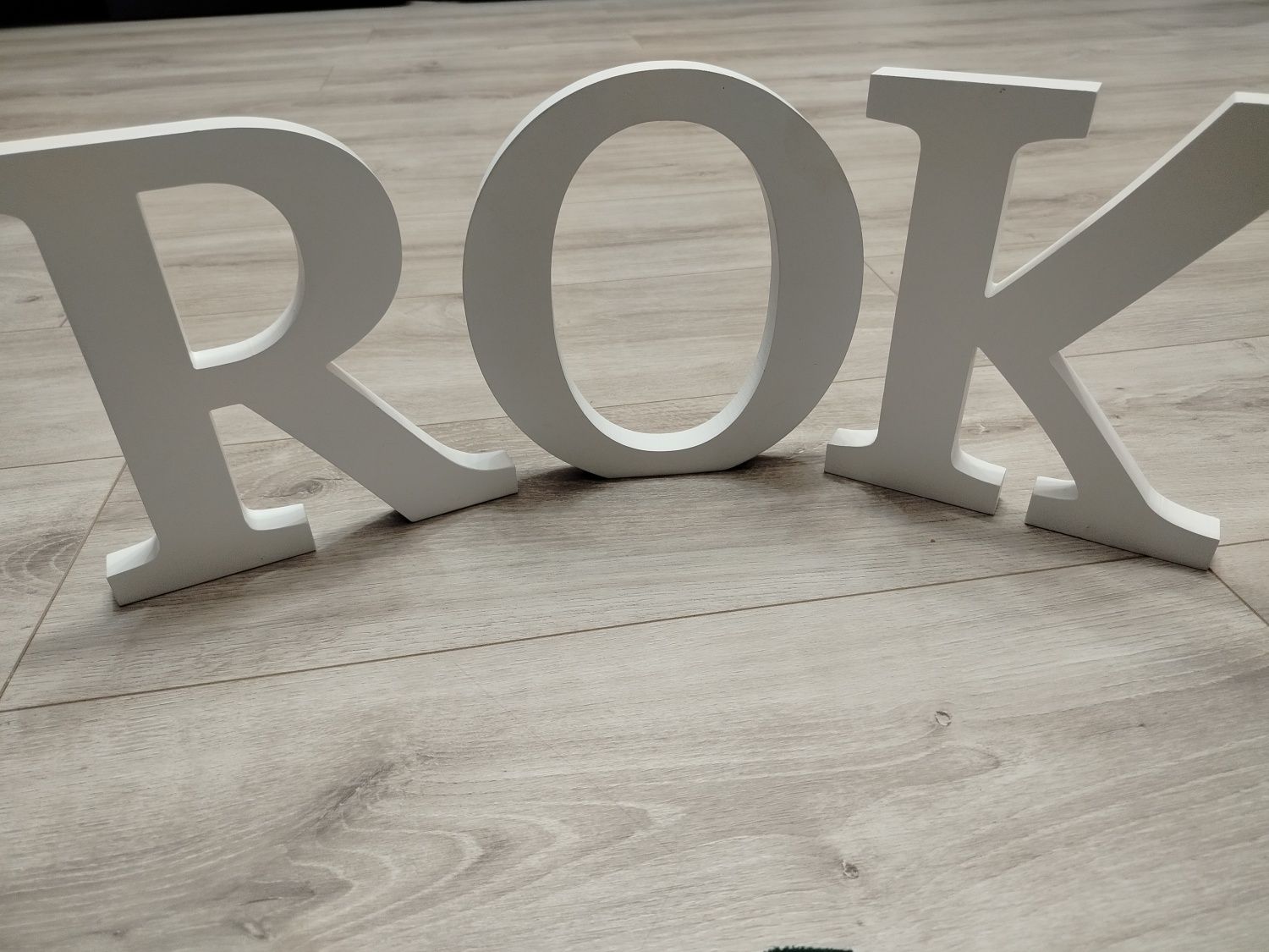 Napis Rok roczek