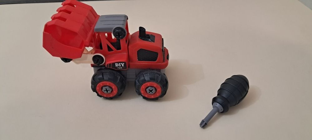 Трактор, конструктор, машинка, транспорт