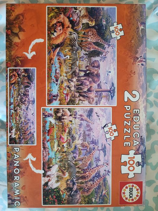 2 Puzzles animais